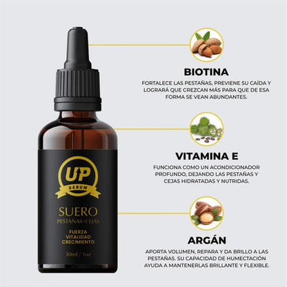 LashUp™-Serum para crecimiento de pestañas y cejas